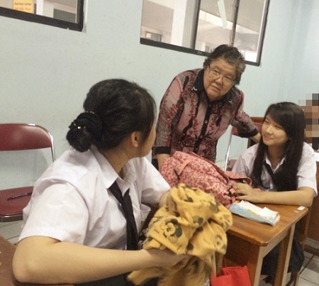 印尼雅加达华教协调机构访当地学校指导汉语教学