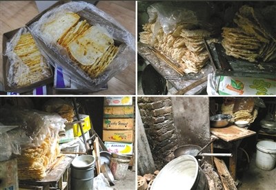 北京煎饼薄脆市场黑幕:黑作坊生产散发难闻异味