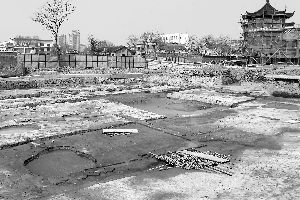 南京出土大型唐代建筑遗址:发现唐三彩碎陶片