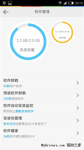 手机瘦身谁最牛?六款主流清理软件横评
