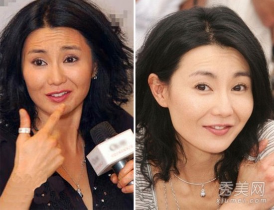 王菲张曼玉林志玲刘晓庆萧蔷 揭秘女星整容后