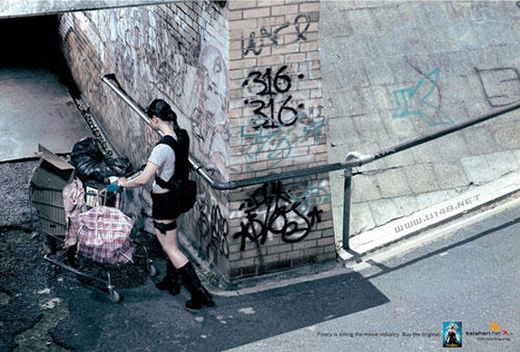 图揭搞笑无厘头的平面广告创意