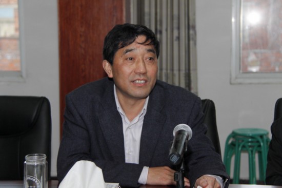 颍上县政府到三王社区开展三进三联、为民富