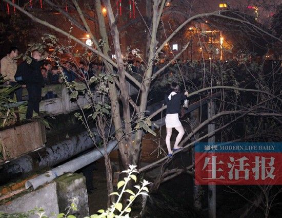 南宁33名站街女3人是男儿身 遇民警爬树对峙(