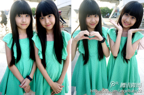 台湾双胞胎<em>萝莉姐妹花</em>长大了