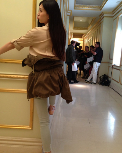 女神进行时:一仆二主江疏影私照盘点