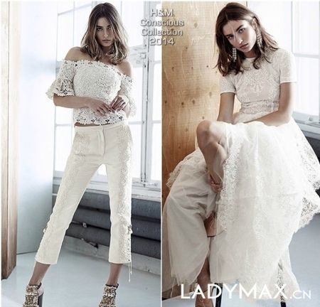 环保面料大行其道 Miranda Kerr也穿H&M