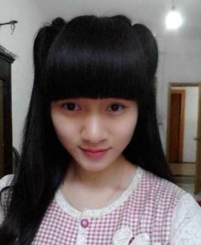 扎猫耳发型大赛走红 一秒变萌妹