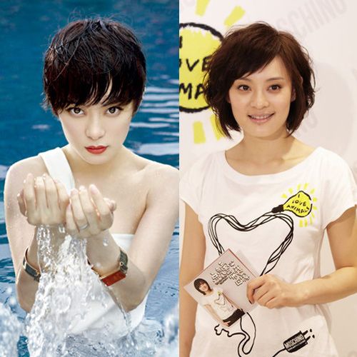 令女星后悔的<em>发型</em> 马伊璃<em>学生</em>头造型增添乡土