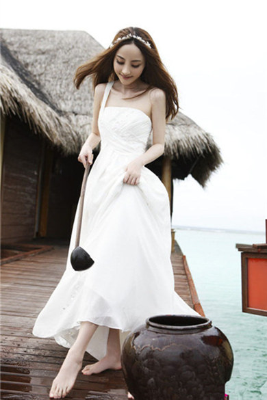 姚笛婚纱_姚笛婚纱照图片(2)