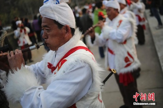 陕北民俗风情:子长唢呐