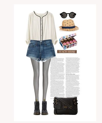 <em>女士</em>衬衫牛仔<em>短裤搭配</em> <em>休闲</em>文艺范超抢眼-牛仔