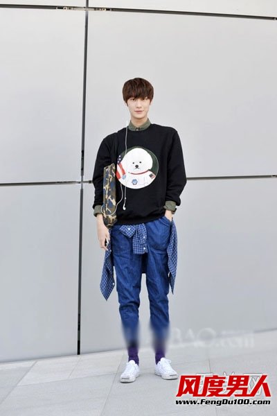 2014首尔潮男街拍 韩国男生穿衣搭配