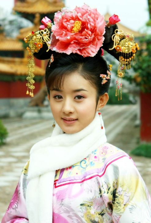 赵丽颖杨蓉林依晨 盘点演古装很美的娃娃脸明