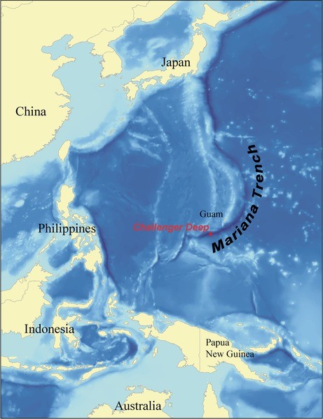 世界最深海域在韩引发热议 可以淹没珠穆朗玛峰
