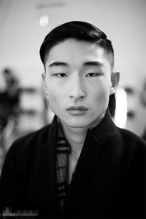 韩裔男模kim sang woo