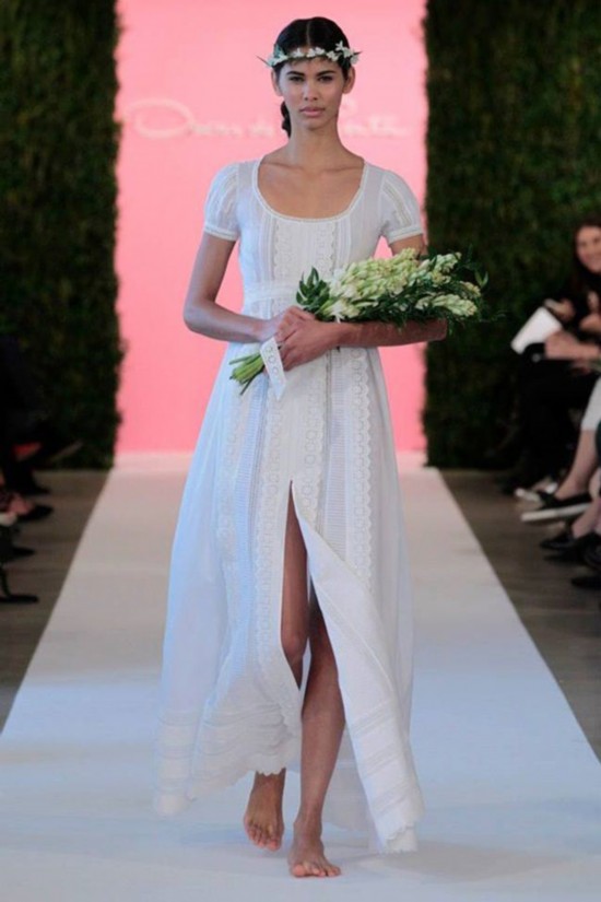奥斯卡·德拉伦塔发布2015春款婚纱