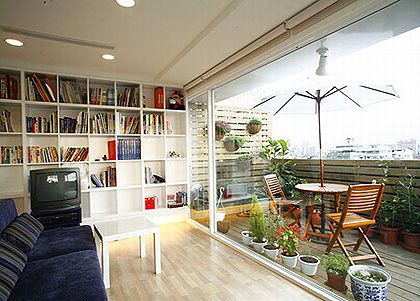 家居设计:让阳台成为暮春浪漫花园