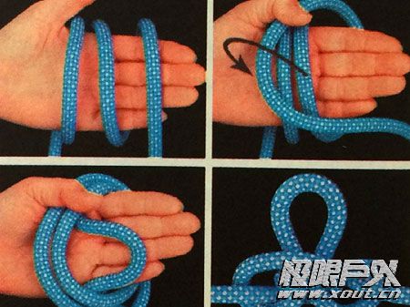 驴友攀登中的27种绳结方法