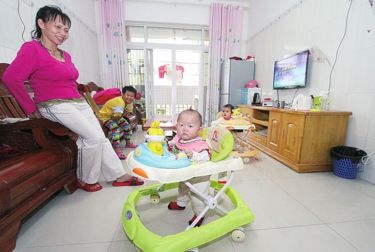 玉林市儿童福利院模拟家庭给孩子完整的家