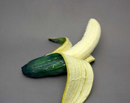 日本艺术家仅靠涂色让蔬菜水果互 变身 (组图)