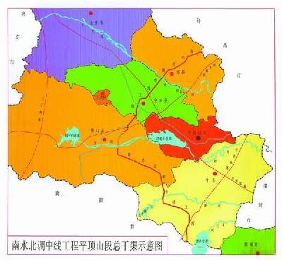 平顶山段南水北调中线工程概况