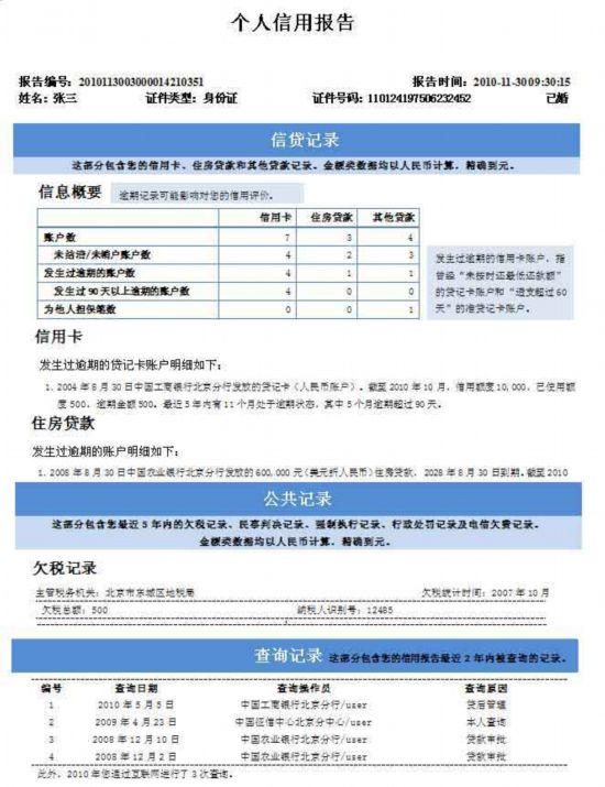 15省区市居民4月26日起可上网查询个人信用报告