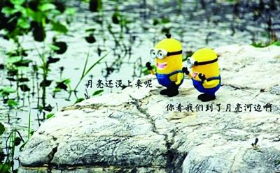 南审毕业生送母校礼物:"小黄人"写真照走红
