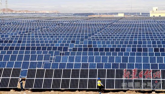 新疆单体最大地面光伏电站发电4600万千瓦时
