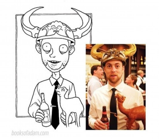 恶搞!伤不起的简笔插画(图)