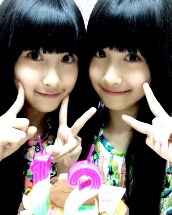 台湾超萌双胞胎曝近照 <em>姐妹</em>花<em>爱</em>跳舞【23】--甘