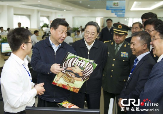 习近平赞新疆水果网上代言人:这好玩 小孩喜欢