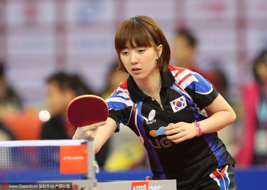 世乒赛中日韩乒球女神PK 石川+孝元完爆国乒