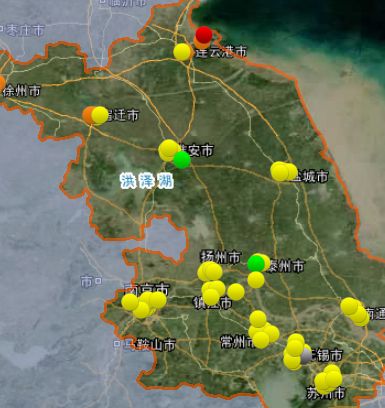 4月20日江苏空气质量:盐城最好 徐州最差