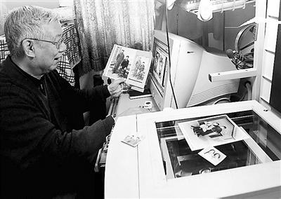 八旬照片修复大师:还原3000张老照片 重拾记忆