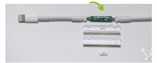 ios\/安卓都能用 新型USB数据线可省时间