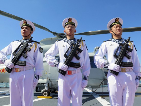 中國海軍第十六批護航編隊訪問突尼斯
