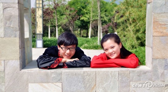 西安工业大学民国风毕业照 恰同学少年风华正