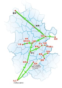 皖江城际铁路网规划启动环评二次公示 13条城