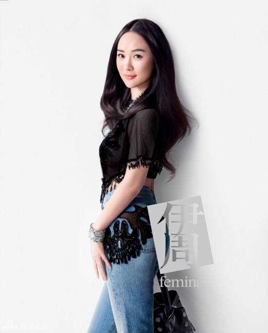 霍思燕产后复出写真 瘦身68斤一瘦如前(图)