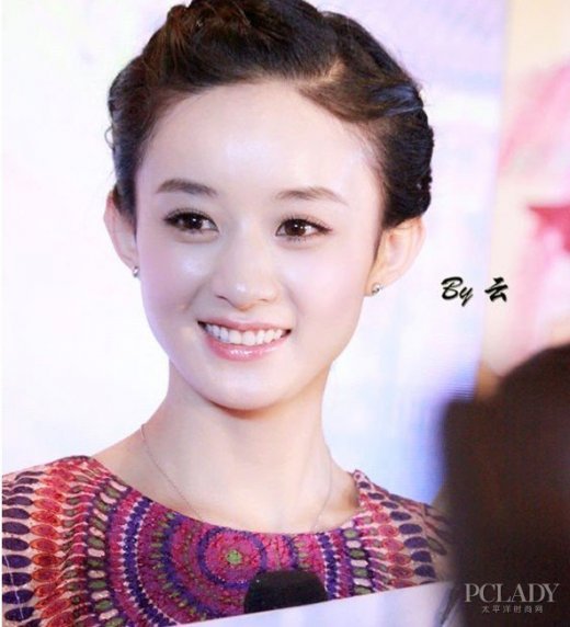 女星伪素颜露心机 赵丽颖刘诗诗裸肌粉唇抢镜