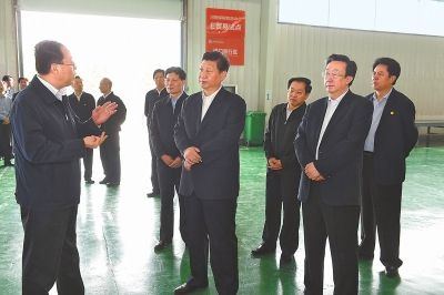 习近平总书记在河南保税物流中心