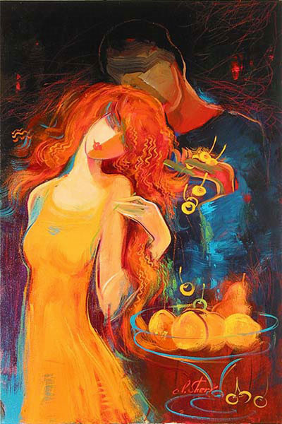 俄罗斯女画家艾琳·谢里油画作品欣赏