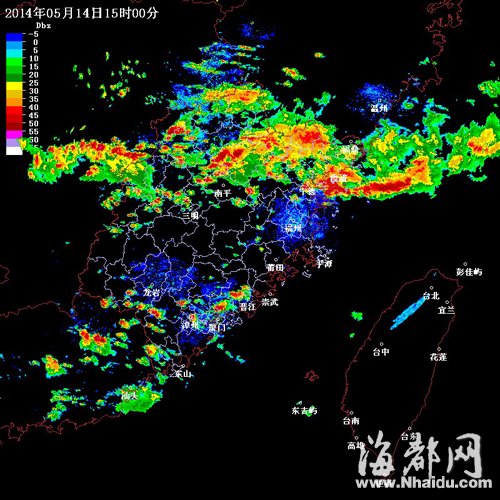 雨会下多大,下到哪儿 专家教你看雷达图