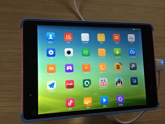 小米首款平板电脑发布会抢先玉照(组图)