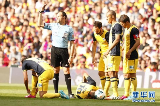 组图:马竞逼平巴萨 18年后西甲再夺冠- Micro R