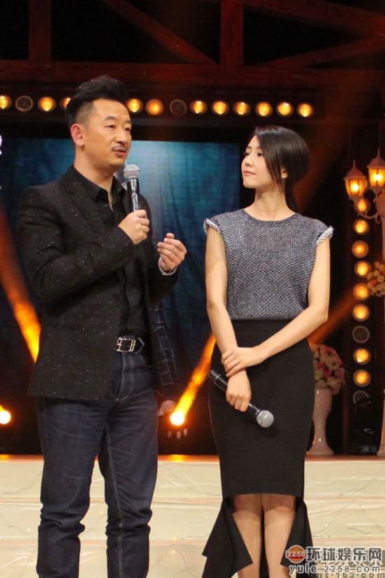 黄海波与高圆圆宣传《咱们结婚吧》
