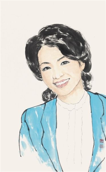 朱军绘画和主持凑成一个完整的圆