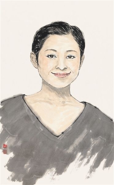 朱军绘画和主持凑成一个完整的圆