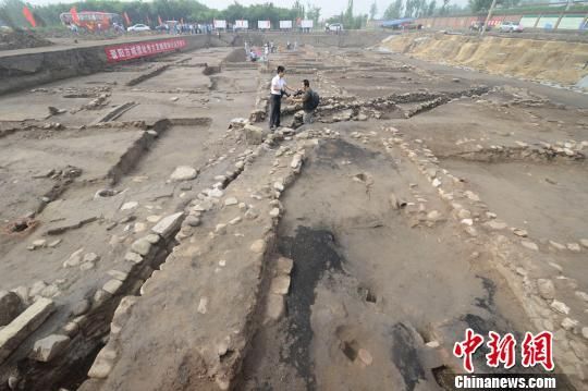 晋阳古城遗址发掘现场。 韦亮 摄